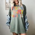 I Teach In My Pajamas Retro Groovy Teacher Humor Women's Comfort Colors T-Shirt Berry I Teach In My Pajamas Retro Groovy Teacher Humor Women's Comfort Colors T-Shirt Berry