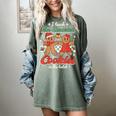I Teach The Smartest Cookies In The Batch Teacher Christmas For Men Women Kids Women's Comfort Colors T-Shirt Berry