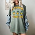 I Teach The Smartest Turtles Thanksgiving Proud Teacher Job Women's Comfort Colors T-Shirt Berry I Teach The Smartest Turtles Thanksgiving Proud Teacher Job Women's Comfort Colors T-Shirt Berry