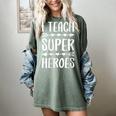 I Teach Superheroes Shirt Men Women School Teacher Women's Comfort Colors T-Shirt Berry I Teach Superheroes Shirt Men Women School Teacher Women's Comfort Colors T-Shirt Berry