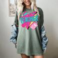 Teacher 90s Retro Colorful Teacher Of The 90s Back To School Women's Comfort Colors T-Shirt Berry Teacher 90s Retro Colorful Teacher Of The 90s Back To School Women's Comfort Colors T-Shirt Berry