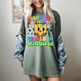 Teacher Back To School Color In Kindness Crayon Pencil Women's Comfort Colors T-Shirt Berry