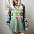 Teacher Besties Because Going Crazy Alone Is Not Fun Women's Comfort Colors T-Shirt Berry Teacher Besties Because Going Crazy Alone Is Not Fun Women's Comfort Colors T-Shirt Berry