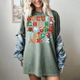 Teacher Christmas Alphabet Back To School Holiday Learning Women's Comfort Colors T-Shirt Berry Teacher Christmas Alphabet Back To School Holiday Learning Women's Comfort Colors T-Shirt Berry