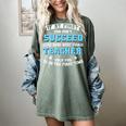 Teacher If At First You Don't Succeed Try Doing What Your Women's Comfort Colors T-Shirt Berry Teacher If At First You Don't Succeed Try Doing What Your Women's Comfort Colors T-Shirt Berry