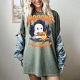 Teacher Halloween Ghost Reading Book Animal Boooks Are Women's Comfort Colors T-Shirt Berry