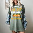 Teacher Halloween Pre-K Teacher Kindergarten Cutest Pumpkins Men Women Kids Women's Comfort Colors T-Shirt Berry