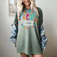 Teacher IEP IEP Encourage Progress Special Education Women's Comfort Colors T-Shirt Berry