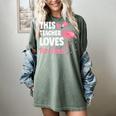 This Teacher Loves Her Flock Teaching Flamingo Girl Women's Comfort Colors T-Shirt Berry This Teacher Loves Her Flock Teaching Flamingo Girl Women's Comfort Colors T-Shirt Berry
