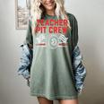 Teacher Pit Crew Race Car Driver Costume Men Women Kids Women's Comfort Colors T-Shirt Berry Teacher Pit Crew Race Car Driver Costume Men Women Kids Women's Comfort Colors T-Shirt Berry