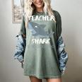 Teacher Shark Shirt Christmas Idea For Him Her Women's Comfort Colors T-Shirt Berry Teacher Shark Shirt Christmas Idea For Him Her Women's Comfort Colors T-Shirt Berry