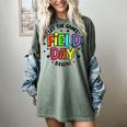 Teacher Student Field Day Let The Games Begin Field Day Women's Comfort Colors T-Shirt Berry Teacher Student Field Day Let The Games Begin Field Day Women's Comfort Colors T-Shirt Berry