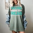Teacher T Shirts Ha Ha Made You Read Shirt Women's Comfort Colors T-Shirt Berry