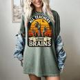 Teacher All Teachers Love Brains Halloween Women's Comfort Colors T-Shirt Berry Teacher All Teachers Love Brains Halloween Women's Comfort Colors T-Shirt Berry