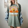 Teacher Thanksgiving Thankful For My Third Grade Turkeys Women's Comfort Colors T-Shirt Berry