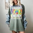 Teacher's Assistant Straight Outta Energy Teaching Tie Dye For Men Women Women's Comfort Colors T-Shirt Berry