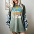 Teachers Are JUST Superheroes Fun School Women's Comfort Colors T-Shirt Berry Teachers Are JUST Superheroes Fun School Women's Comfort Colors T-Shirt Berry