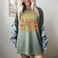 All Teachers Love Brains School Halloween Costume Women's Comfort Colors T-Shirt Berry