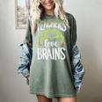 Teachers Love Zombie Teacher Halloween Fun Women's Comfort Colors T-Shirt Berry