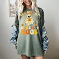Teaching My Pre-K Boos Crew Teachers Halloween Ghost Women's Comfort Colors T-Shirt Berry
