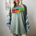 Teaching Is My Superpower Comic Back To School Teacher Women's Comfort Colors T-Shirt Berry Teaching Is My Superpower Comic Back To School Teacher Women's Comfort Colors T-Shirt Berry
