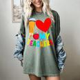 Teens Graduation I Heart My Teachers I Love My Teachers Women's Comfort Colors T-Shirt Berry