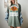 Thanksgiving Dance Teacher Gobble Squad Turkey Women's Comfort Colors T-Shirt Berry Thanksgiving Dance Teacher Gobble Squad Turkey Women's Comfort Colors T-Shirt Berry
