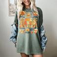 Thanksgiving One Thankful Art Teacher Fall Groovy Men Women Women's Comfort Colors T-Shirt Berry Thanksgiving One Thankful Art Teacher Fall Groovy Men Women Women's Comfort Colors T-Shirt Berry
