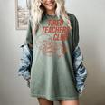 Tired Teachers Club Women's Comfort Colors T-Shirt Berry