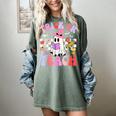 Trick Or Teach Halloween Teacher Floral Ghost Groovy Women's Comfort Colors T-Shirt Berry Trick Or Teach Halloween Teacher Floral Ghost Groovy Women's Comfort Colors T-Shirt Berry