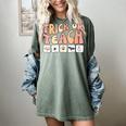 Trick Or Teach With Symbols Special Education Teacher Spooky Women's Comfort Colors T-Shirt Berry Trick Or Teach With Symbols Special Education Teacher Spooky Women's Comfort Colors T-Shirt Berry