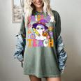 Trick Or Teach Teacher Ghost Teaching Fun Halloween Teacher Women's Comfort Colors T-Shirt Berry