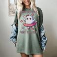 Trick Or Treat Point Your Feet Halloween Ghost Dance Teacher Women's Comfort Colors T-Shirt Berry