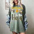 Welcome To The Hive Bee Teacher Back To School Women's Comfort Colors T-Shirt Berry