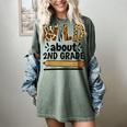 Wild About 2Nd Grade School Grade Teacher Women's Comfort Colors T-Shirt Berry