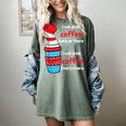 I Will Drink Coffee Here Or There Teacher Teaching Women's Comfort Colors T-Shirt Berry I Will Drink Coffee Here Or There Teacher Teaching Women's Comfort Colors T-Shirt Berry