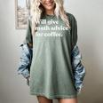 Will Give Math Advice For Coffee Math Teacher Women's Comfort Colors T-Shirt Berry Will Give Math Advice For Coffee Math Teacher Women's Comfort Colors T-Shirt Berry