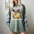 Will Trade Students For Candy Teacher Ghost Halloween Women's Comfort Colors T-Shirt Berry Will Trade Students For Candy Teacher Ghost Halloween Women's Comfort Colors T-Shirt Berry