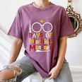 100 Days Of Mischief Managed Teacher Kid 100th Day Of School Women's Comfort Colors T-Shirt Moss 100 Days Of Mischief Managed Teacher Kid 100th Day Of School Women's Comfort Colors T-Shirt Moss