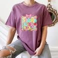 100 Days Of School Preppy 100th Day Of School Teacher Kids Women's Comfort Colors T-Shirt Moss 100 Days Of School Preppy 100th Day Of School Teacher Kids Women's Comfort Colors T-Shirt Moss