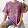 100th Day Of School Teacher Kids 100 Days Math Numbers Women's Comfort Colors T-Shirt Moss 100th Day Of School Teacher Kids 100 Days Math Numbers Women's Comfort Colors T-Shirt Moss