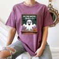 67 Teacher Halloween Ghost Six Seven Meme Do The Maths Women's Comfort Colors T-Shirt Moss