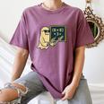 67 Teacher Halloween Skeleton Ghost Six Seven Meme Math Women's Comfort Colors T-Shirt Moss