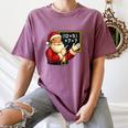 67 Teacher Santa Christmas Six Seven Meme Math Xmas Women's Comfort Colors T-Shirt Moss