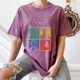 Abbott Elementary Colorful Pop Art Teachers TV Show Women's Comfort Colors T-Shirt Moss Abbott Elementary Colorful Pop Art Teachers TV Show Women's Comfort Colors T-Shirt Moss