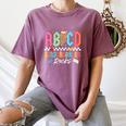 ABCD Kindergarten Rocks Pencil Lightning Teachers Rock Boys Women's Comfort Colors T-Shirt Moss
