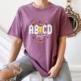 ABCD The Teacher Tour Last Day Of School Rockin' Teacher Women's Comfort Colors T-Shirt Moss ABCD The Teacher Tour Last Day Of School Rockin' Teacher Women's Comfort Colors T-Shirt Moss