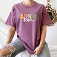 Admin Team Back To School Teachers Students Admin Squad Women's Comfort Colors T-Shirt Moss Admin Team Back To School Teachers Students Admin Squad Women's Comfort Colors T-Shirt Moss
