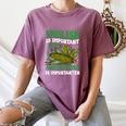 AG Teacher English Is Important But Agriculture Teacher Women's Comfort Colors T-Shirt Moss