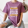 Agriculture Teacher Appreciation AG Teacher Women's Comfort Colors T-Shirt Moss Agriculture Teacher Appreciation AG Teacher Women's Comfort Colors T-Shirt Moss